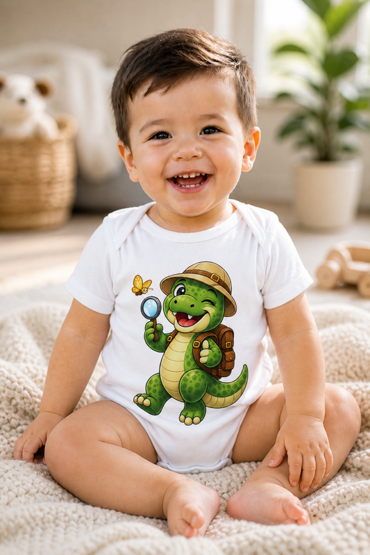 Baby Body mit Dino Explorer Motiv
