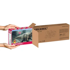 Kruzzel Dinosaurier-Mine Verpackung im Versandkarton