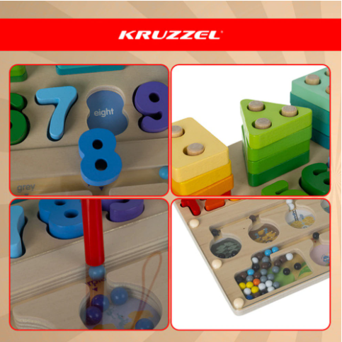 Kruzzel 26509 Lernspielzeug Detailansichten