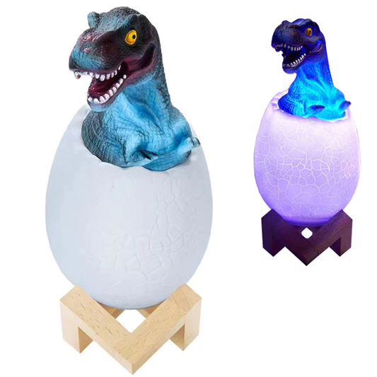 T-Rex RGB LED Nachtlicht im Dinosaurier-Ei